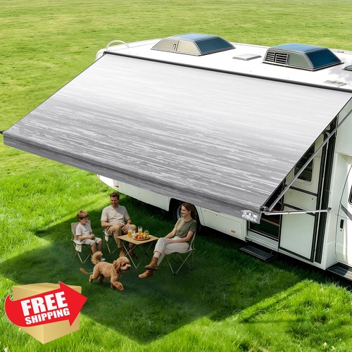 Rvsnail awning fabric - rv, gray