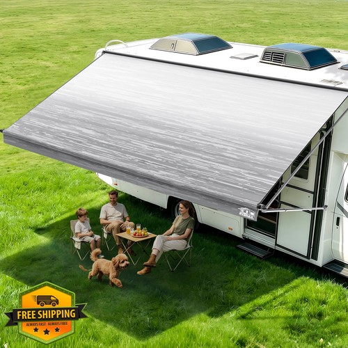 Rvsnail awning fabric gray - rvsnail,