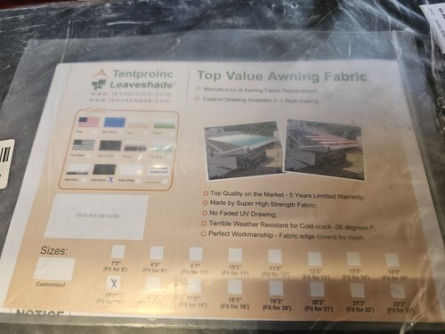Rvsnail awning fabric - rvsnail,