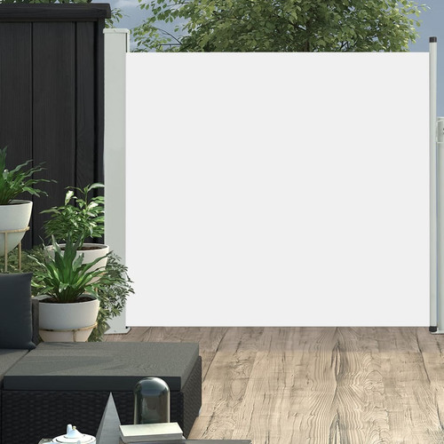 Side awning cream fabric - cream, with