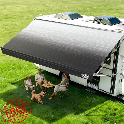 Rvsnail awning fabric black - rvsnail,
